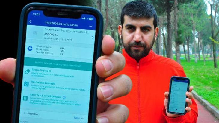 Telefonuna uygulama indirdi, gördüklerine inanamadı! Mesaj kutusu arsa ilanıyla dolu