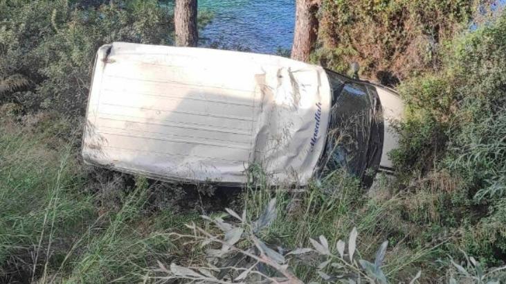 Korku dolu anlar! 7 kişiyi denize düşmekten çam ağacı kurtardı