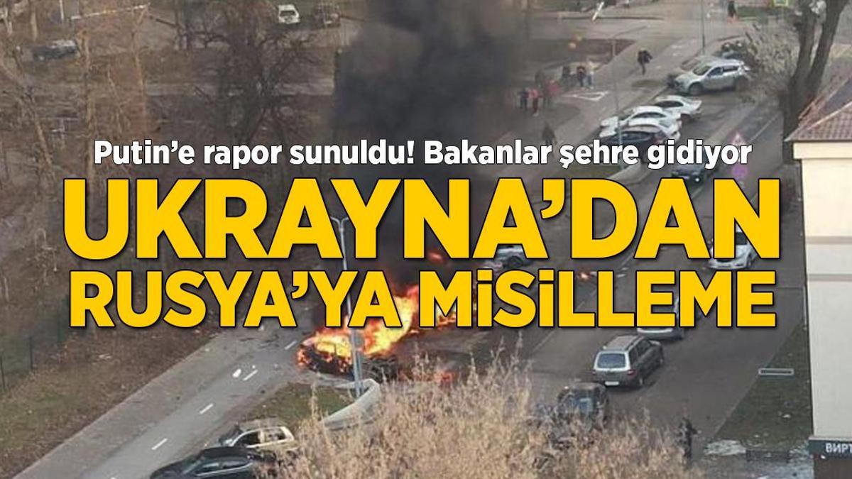 Putin’e rapor sunuldu! Bakanlar saldırı yerine gidiyor: Ukrayna’dan Rusya’ya misilleme