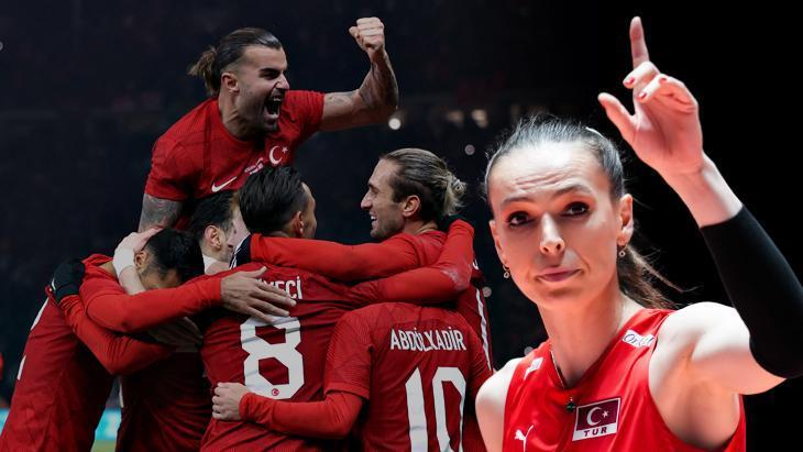 100’üncü yılda gurur tablosu: A Milli Takım, Avrupa Şampiyonası’nda! Filenin Sultanları kupaları topladı