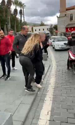 Yer: Bodrum! İki kadın ortalığı birbirine kattı, küfür ve tehditler havada uçuştu