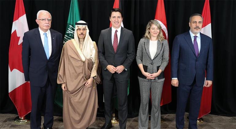Bakan Fidan'dan Gazze diplomasisi! Kanada Başbakanı Trudeau ile görüştü