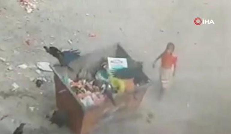 Yer: Yemen! Çöpten yemek toplarken yaşamını yitirdi, konteynerin altında kaldı