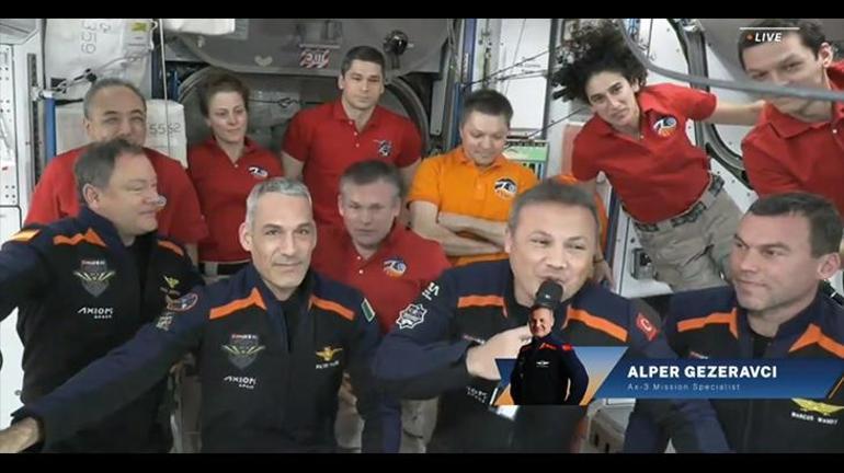 İlk Türk astronot Alper Gezeravcı uzay istasyonunda! 14 gün boyunca neler yapacak?