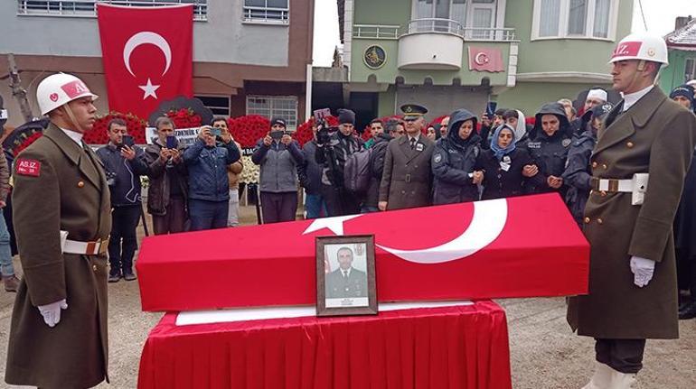 Şehit Aslan, Amasya'da son yolculuğuna uğurlandı