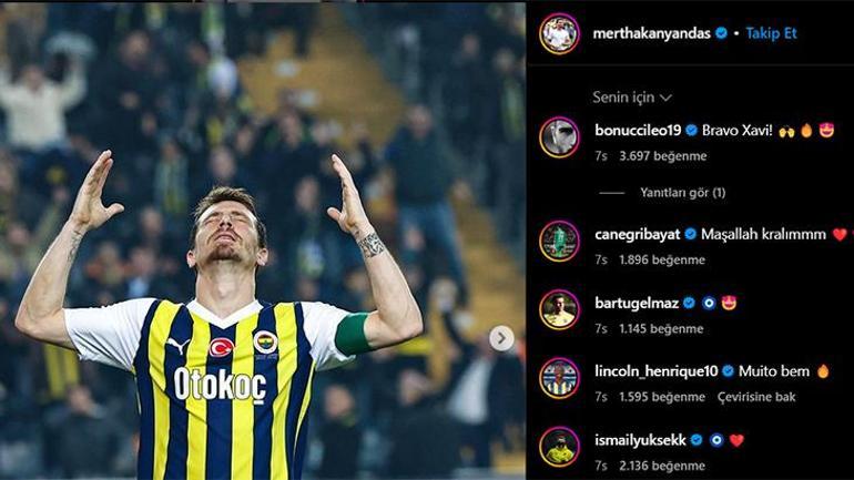 Fenerbahçe'nin yeni transferi Bonucci, Mert Hakan'ı efsane futbolcuya benzetti