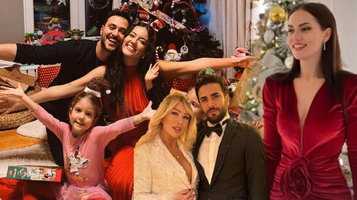 Ünlüler yeni yıla böyle girdi!