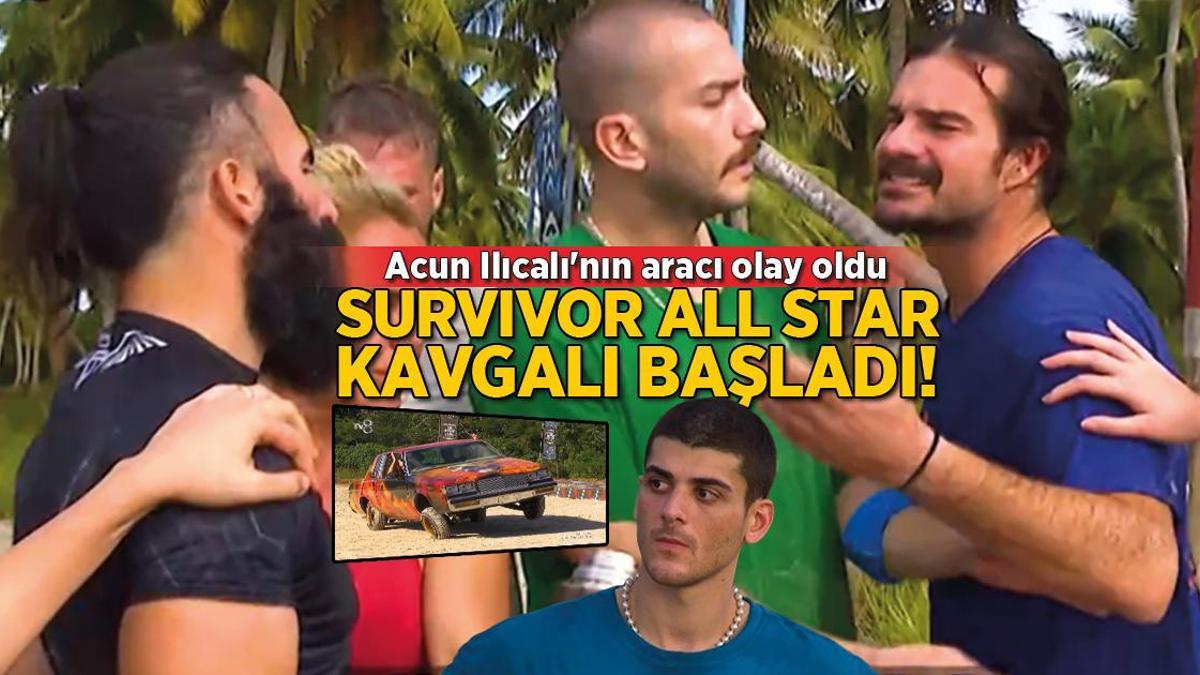 Survivor All Star kavgalı başladı! Acun Ilıcalı’nın aracı olay oldu