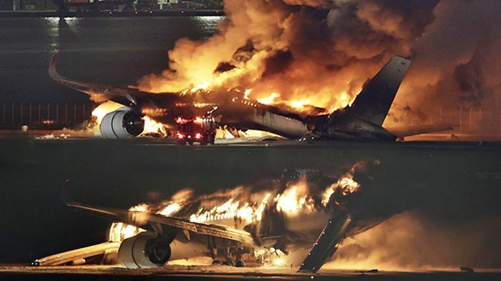 Japonya’daki uçak kazasında korkunç hata! İzin veren isim gözaltında