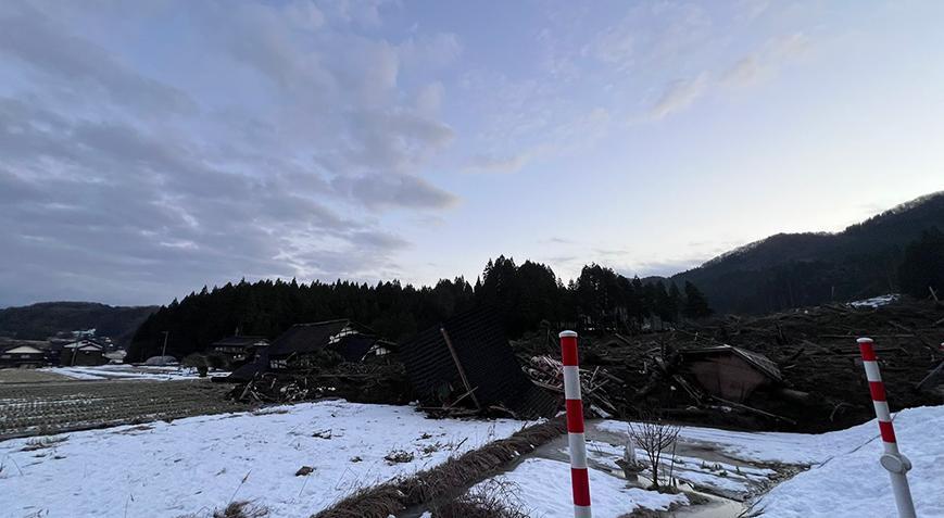 Japonya’daki 7.6’lık deprem sonrası oluştu! Böyle görüntülendi