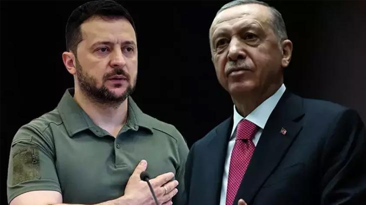 Cumhurbaşkanı Erdoğan, Zelenskiy ile görüştü! Tahıl koridoru mesajı