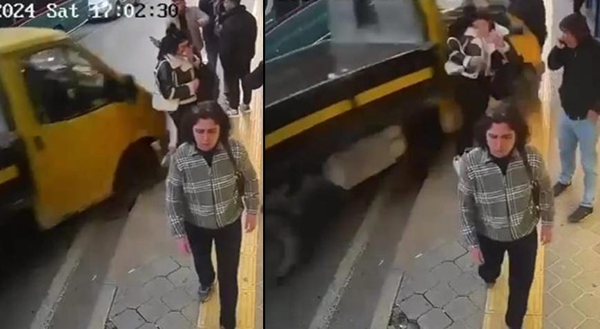 Kamyonet dehşet saçtı! Yayalara çarpıp iş yerine daldı