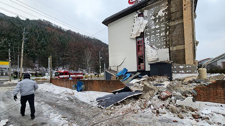 Güney Kore’de korkunç patlama! LPG istasyonunu alevler sardı