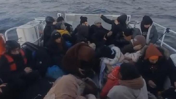 Çanakkale’de kaçak göçmen operasyonu