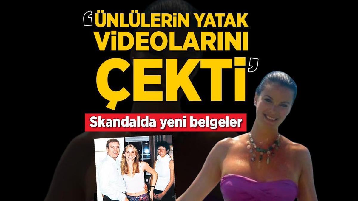 Skandalda yeni belgeler: Ünlülerin yatak videolarını çekti