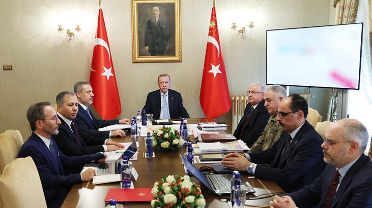 Son dakika… Dolmabahçe’de Erdoğan başkanlığındaki tarihi zirve başladı!