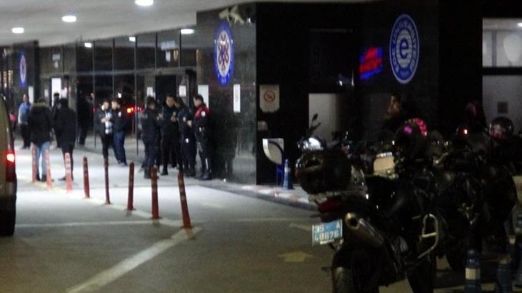 Şüpheli araç kovalayan motosikletli polis ekibi kaza yaptı