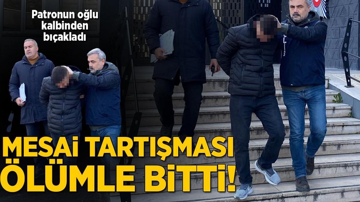 Patronun oğlu, bıçaklayarak öldürdü!