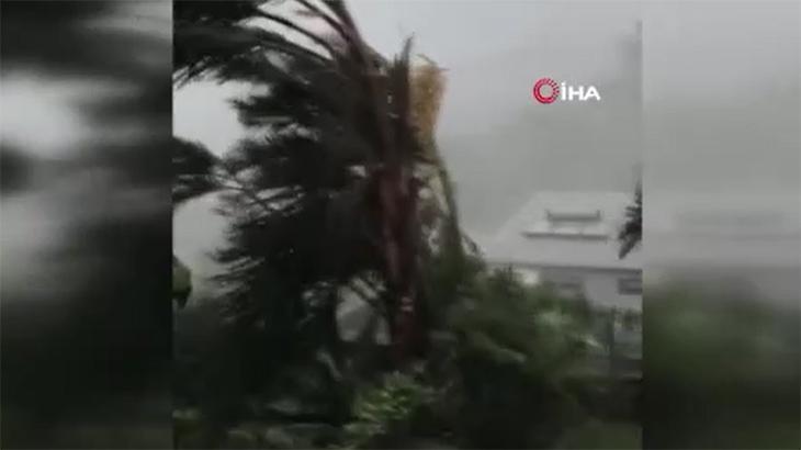 Fransa’nın tatil cenneti adasını kasırga vurdu!
