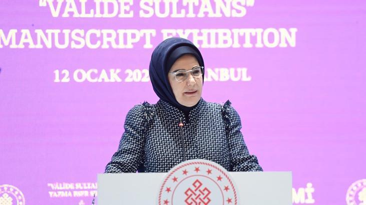Emine Erdoğan, ‘Valide Sultanlar Yazma Eserler Sergisi’nin açılışına katıldı: Hazine niteliğindeki eserler