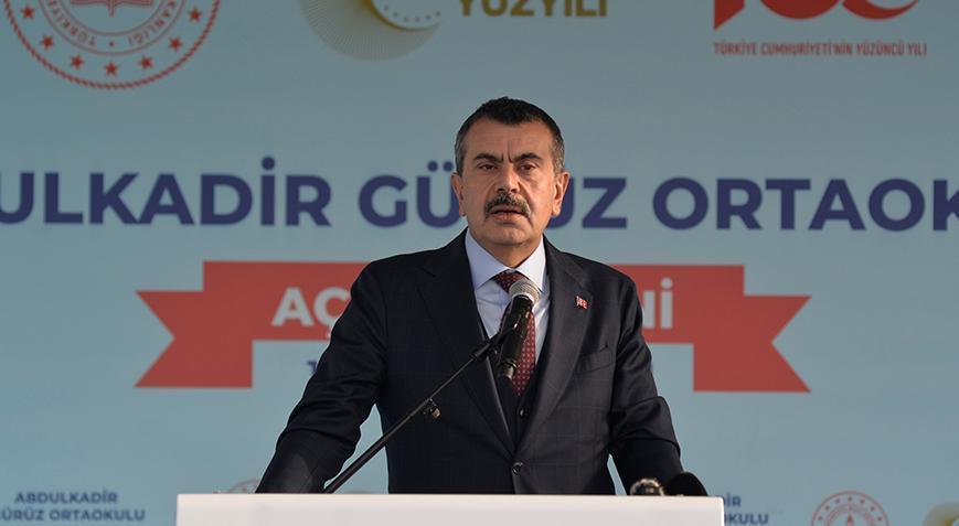 Milli Eğitim Bakanı Tekin: İlköğretimde derslik başına düşen öğrenci sayısı 23’e düştü
