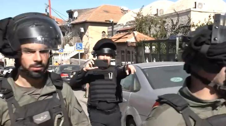 İsrail polisinden Kudüs’te gazetecilere müdahale