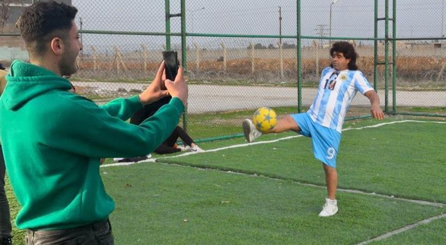 Urfalı Maradona sahalara indi! Böyle benzerlik dünyada görülmedi