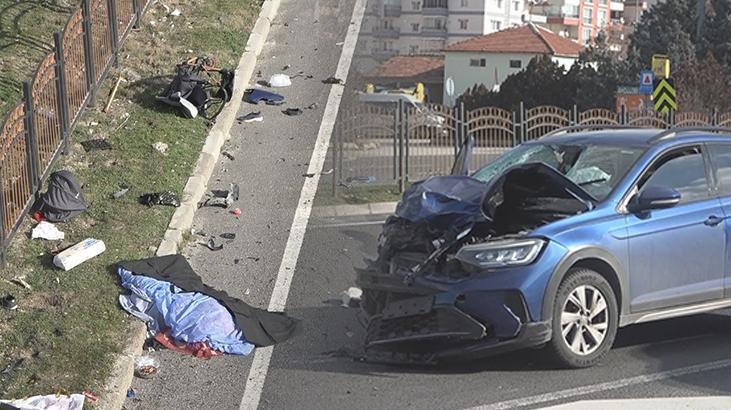 Ankara’da üst gecidi kullanmayan aileye araç çarptı: 3 ölü,