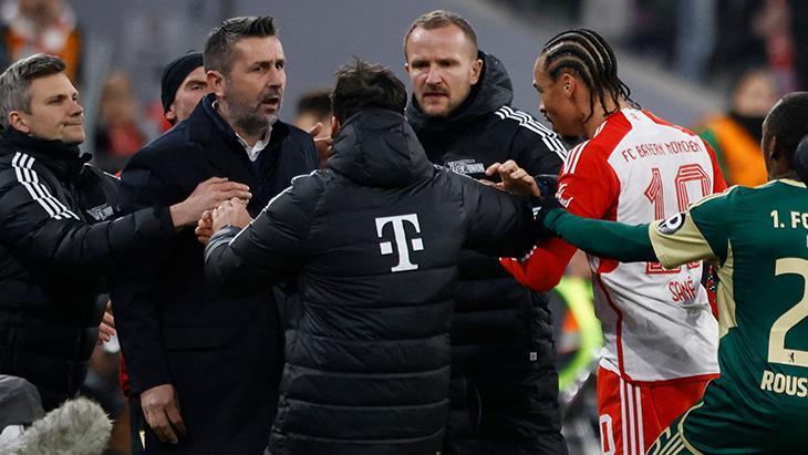 Bundesliga’da olay! Trabzonspor’un eski teknik direktörü Nenad Bjelica, ünlü yıldız Leroy Sane’yi tokatladı