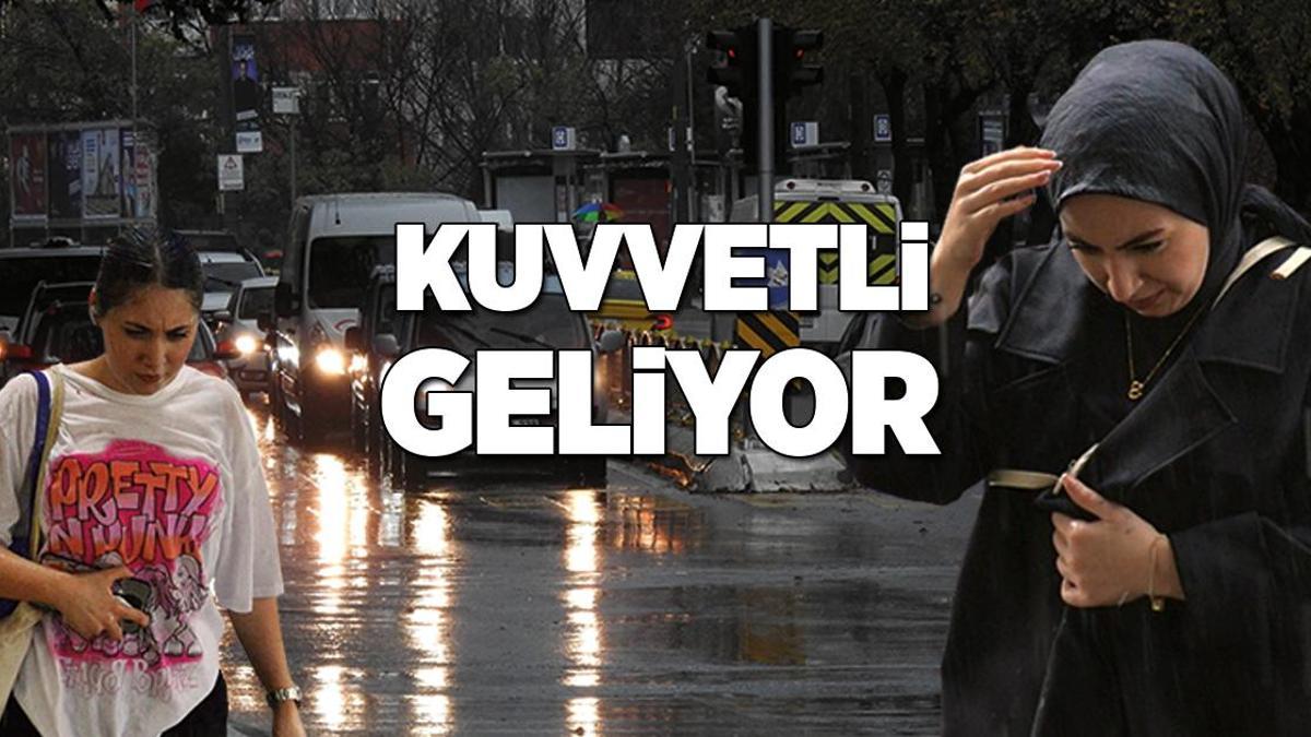 Meteoroloji tek tek saydı: 31 ile uyarı! ‘Kuvvetli geliyor’