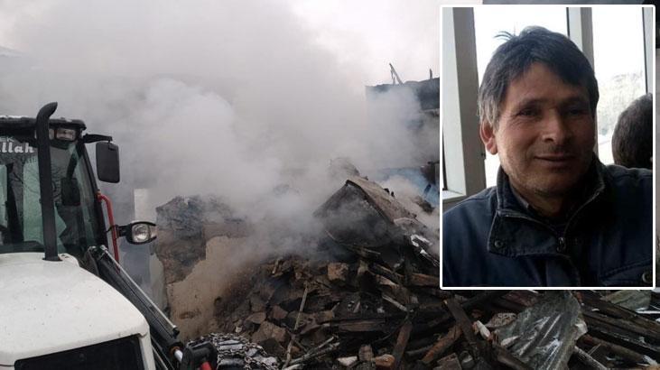 Evde çıkan yangında görme engelli vatandaş hayatını kaybetti