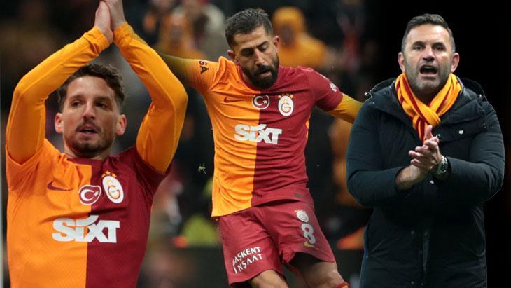 Galatasaray’da Okan Buruk tarih yazdı! Direkler maçın hikayesi oldu