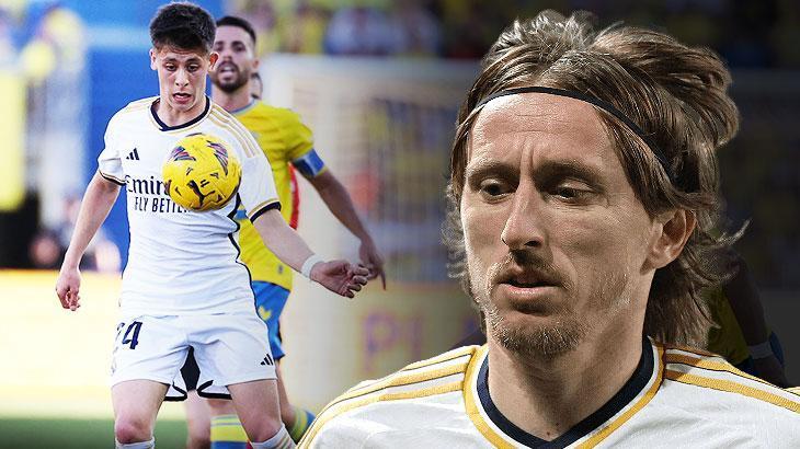 Luka Modric’ten antrenmanda Arda Güler tepkisi! Hayran bıraktı