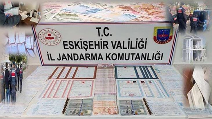 Eskişehir’de kara para operasyonu! 365 milyonluk mal varlığı