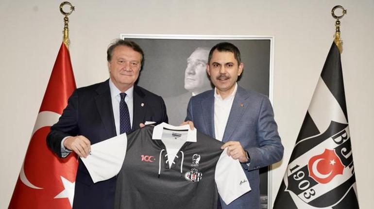 İBB Başkan Adayı Murat Kurum'dan Beşiktaş ve Galatasaray'a ziyaret