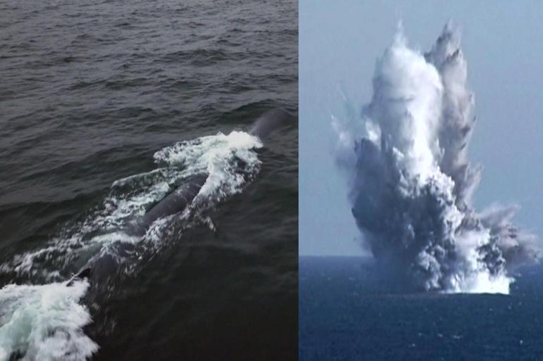 Kuzey Kore su altından nükleer füze ateşledi! ABD uçak gemisine Haeil-5-23'le cevap