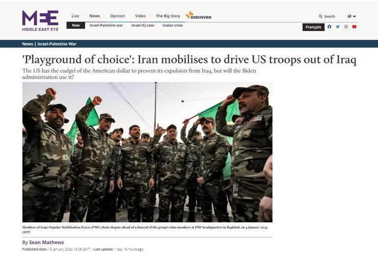 ABD ordusuna karşı 100 bin savaşçı! Arap basını İran'ın planını yazdı: Orta Doğu'dan atacaklar