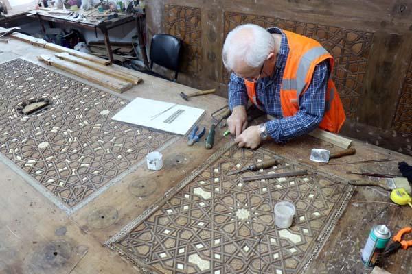 Restorasyondaki Selimiye Camisi'nde son durum