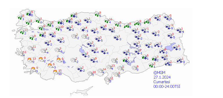 Son dakika... Meteoroloji ve AKOM'dan uyarı: 26 il alarmda, İstanbul'da kar kapıya dayandı!