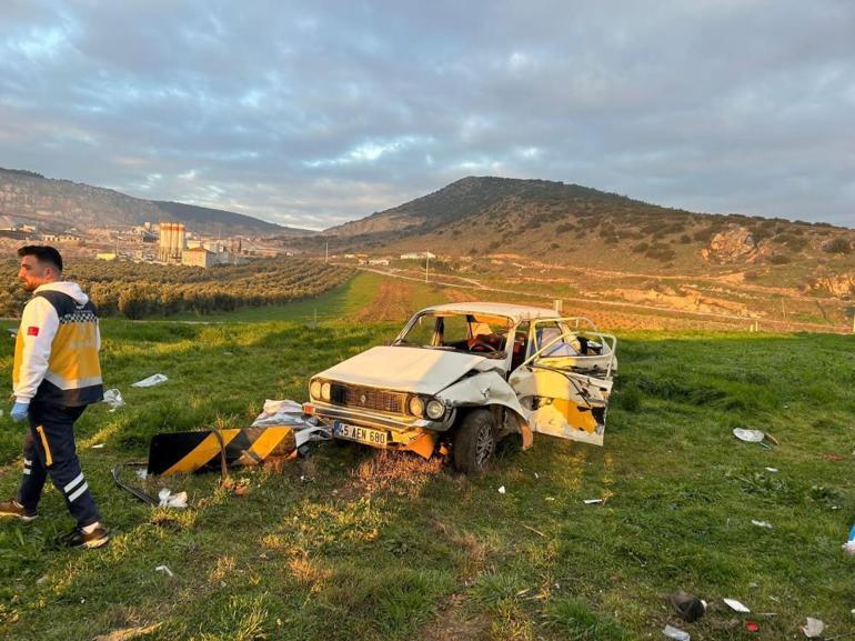 Manisa'da feci kaza: 3 ölü 2 yaralı