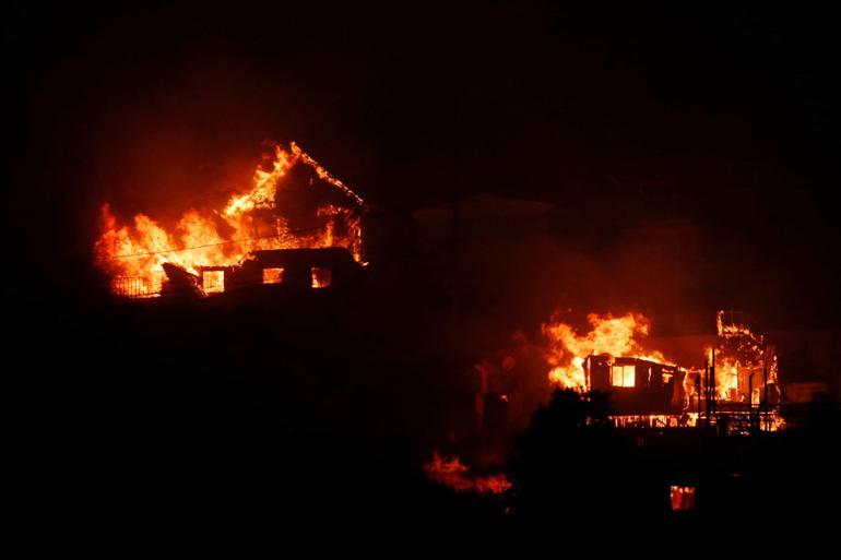 Şili'deki orman yangınları: En az 112 kişi hayatını kaybetti, 200 kişi ise kayıp