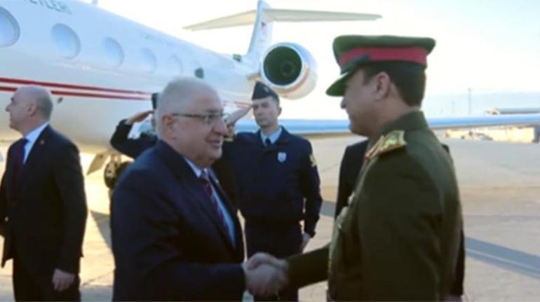 Milli Savunma Bakanı Güler Bağdat'a gitti