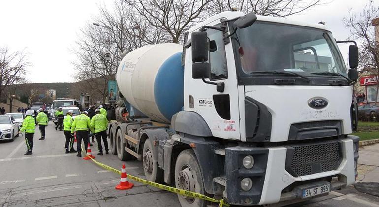 Ataşehir'de korkunç kaza! Beton mikseri hamile kadını ezdi