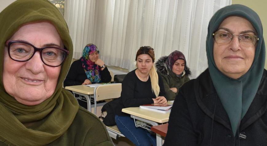 Kadın oldukları için okutulmayanlar eğitimlerini tamamlamak için çaba sarf ediyor