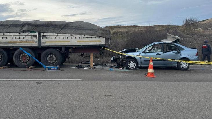 Ankara’da feci kaza! 2 kişi hayatını kaybetti