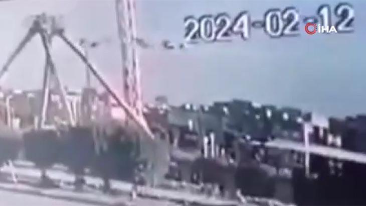 Lunaparkta korkunç kaza: Dönen salıncak yere çakıldı!