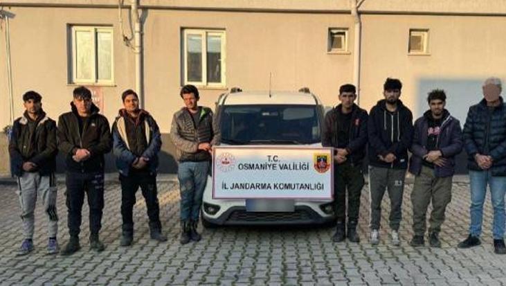 Osmaniye’de göçmen operasyonu