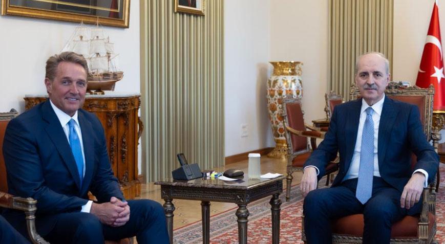 Numan Kurtulmuş, ABD Büyükelçisi’ni kabul etti