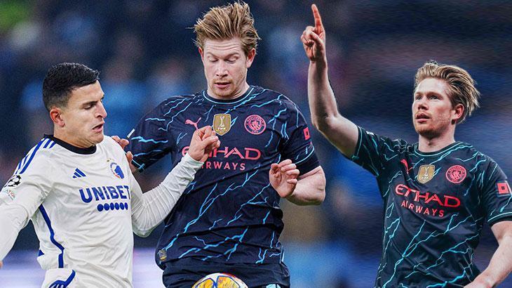 SON DAKİKA | Şampiyonlar Ligi’nde Kevin De Bruyne’nin gecesi! Rekor kırdı