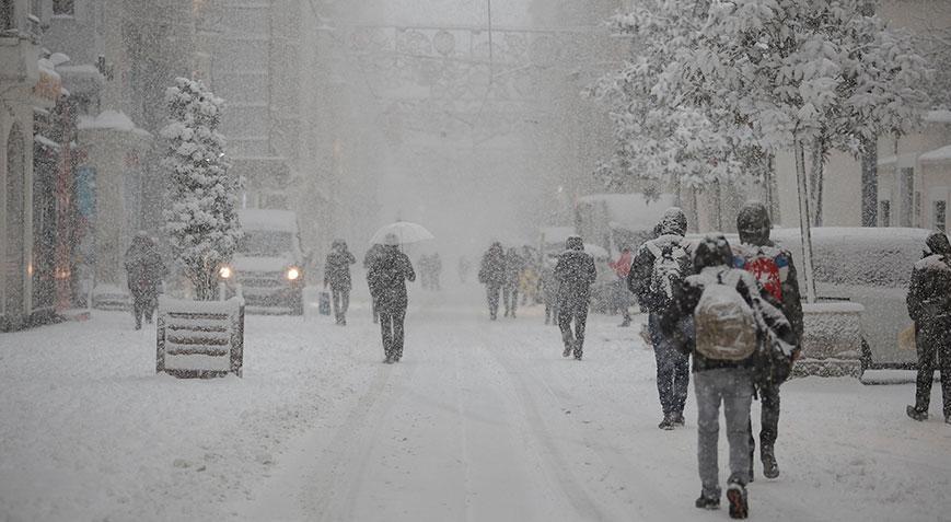 Eğitime kar ve sağanak engeli! Okullar tatil edildi